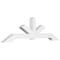 Ekena Millwork Vanguard Architectural Grade PVC Gable Bracket, 108"W x 31 1/2"H x 6"D x 6"F, 7/12 Pitch GBP108X32X0606VAN00 - alternate 1